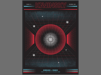 Kavinsky Poster gig poster gig posters illustration kavinsky poster poster design posters