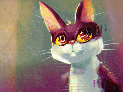 Kitty. 🐱 cat cute illustration kitty ohvalentino procreate