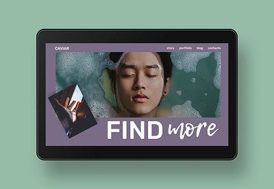 Langing page for photografer figma landingpage minimal user interface ux webdesign webdesigner website website design