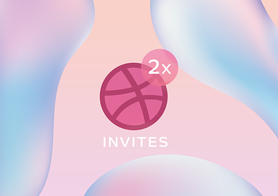 2x Dribbble Invites 2 invites dribbble dribbble invites giveaway invites