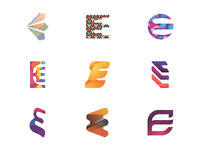 LOGO Alphabet: letter E business clean clinic communication company doctor elegant empathy environment food health logo medical simple template union