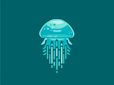 Squid 2d art adobe illustrator graphic design illustration ocean octopus squid vector