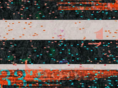 To The Right abstract codeart digitalart ericfickes processing