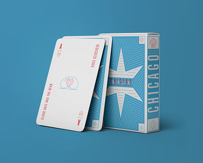 The Chicago Cards cards chicago chicago cards illustration playing cards vector