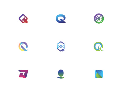 LOGO Alphabet: letter Q alphabet app brand branding creative creativity design energy graphic image initial letter logo media modern multimedia professional q q letter q logo