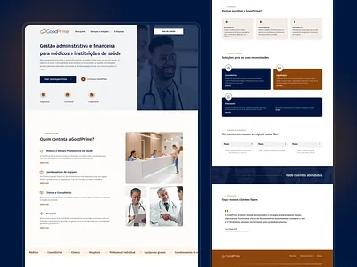 Redesign | Good Prime - Gestão administrativa e financeira brasil design good prime interface redesign site ui ui design web website