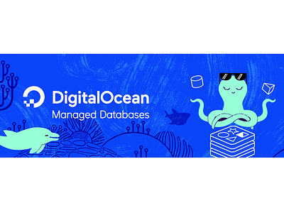 Managed Databases @digitalocean illustration mysql