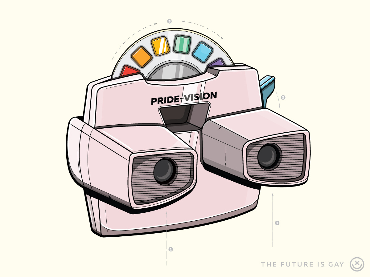 The Future is Gay by Happy Impulse® on Dribbble