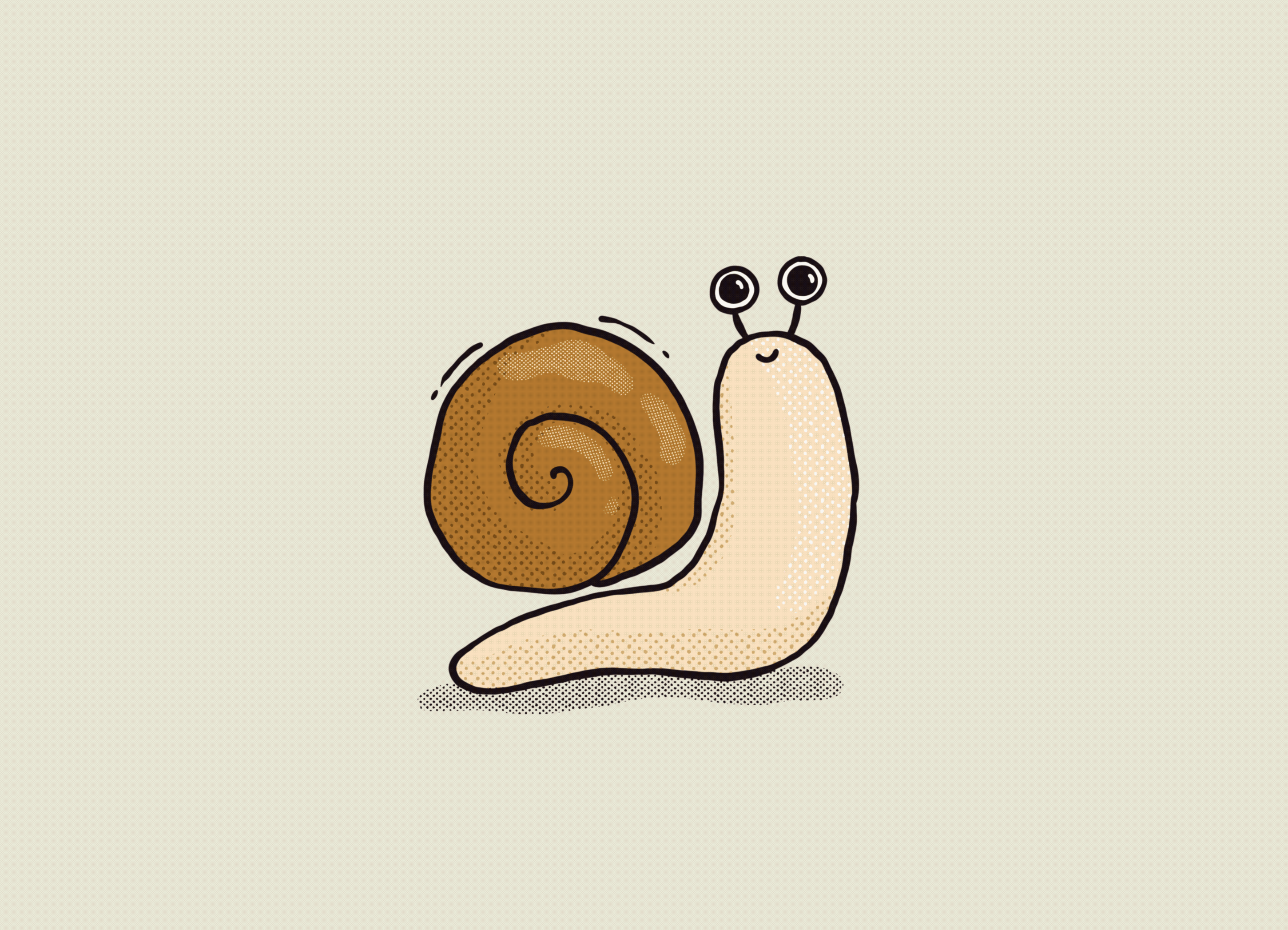 Snail Personalities 2d animated art cute design digital art frame animation framebyframe illustration personality snail