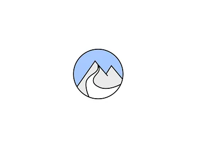 Logo Design Challenge #8 - Mount Blanco Full Logo adobe adobe illustration adobe illustrator design flat icon logo logodesign logodesignchallenge minimal mountain mountain logo ski ui