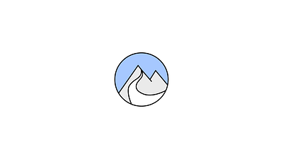 Logo Design Challenge #8 - Mount Blanco Full Logo adobe adobe illustration adobe illustrator design flat icon logo logodesign logodesignchallenge minimal mountain mountain logo ski ui