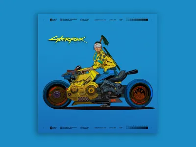 cyber girl cdpr characterdesign cybepunk cyberpunk2077 digital art digitalart illustration samurai tuanmulo