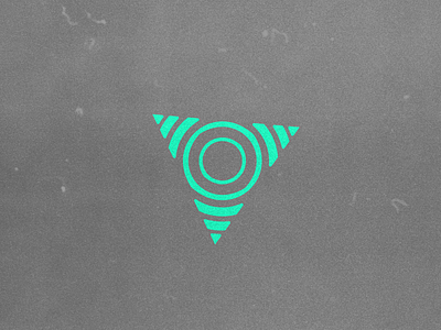 Alient Logo alien brand atlas branding design grain icon logo minimal rough teal