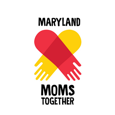 Maryland Moms Logo branding design illustration logo vector