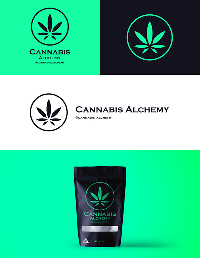 Logo / Branding Concept branding concept cannabis cannabis branding cannabis logo logo packagedesign