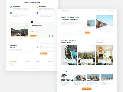 #Exploration Staycation Web Design beach clean comfort design gocation holiday icon minimal modern nature simple staycation traveling ui ux vacation web web design website white