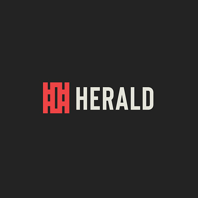 Herald - Brand Identity brand brandcasestudy branddesign brandidentity brandidentitydesign branding brandwithtnf concept logo logomark