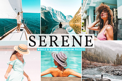 Serene Mobile & Desktop Lightroom Presets 3dv actions animated architecture atn cartoon clean clean preset mobile clean presets clean tones comic darck mood editing image effect hdr hdr image hdr phot intagefireframe neon