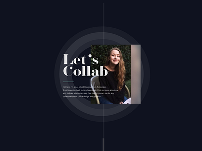 Portfolio page ✌🏼 branding design ui user interface ux website