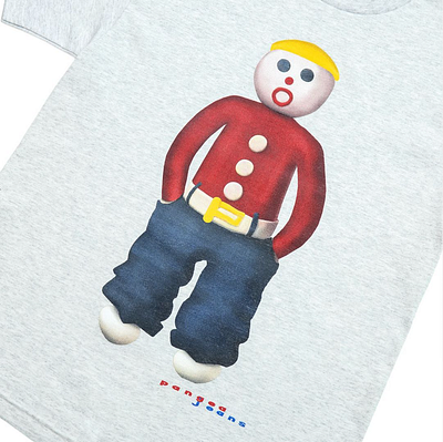 Pangea Mr. Bill shirt branding illustration