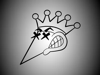 GrindKing branding flat icon logo minimal tracing vector