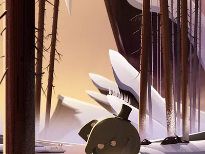 New Book illustrations for children's hospital art direction artist artwork design art hiro hein ice illustration illustrator john doe la snow typography vector