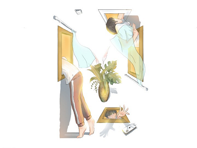 Mistake illustration graphic design