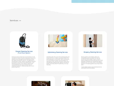 hero header of hotel carpet cleaner brand carpet cleaner hero header webdesign