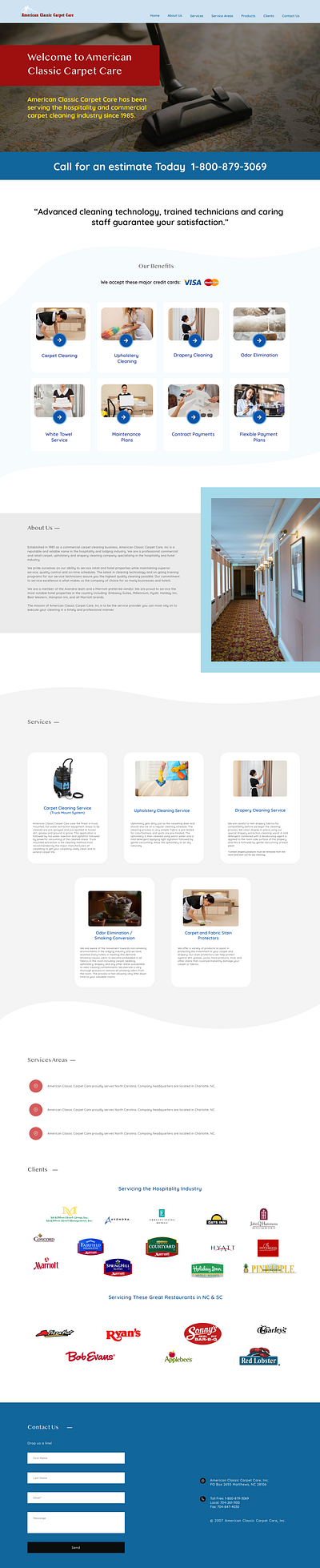 hero header of hotel carpet cleaner brand carpet cleaner hero header webdesign