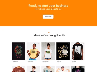 ecommerce site header design cloth ecommerce fashion hero header