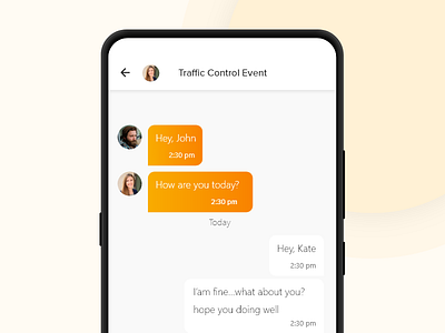 Chat app chat design illustration mobile mobile app ui ux