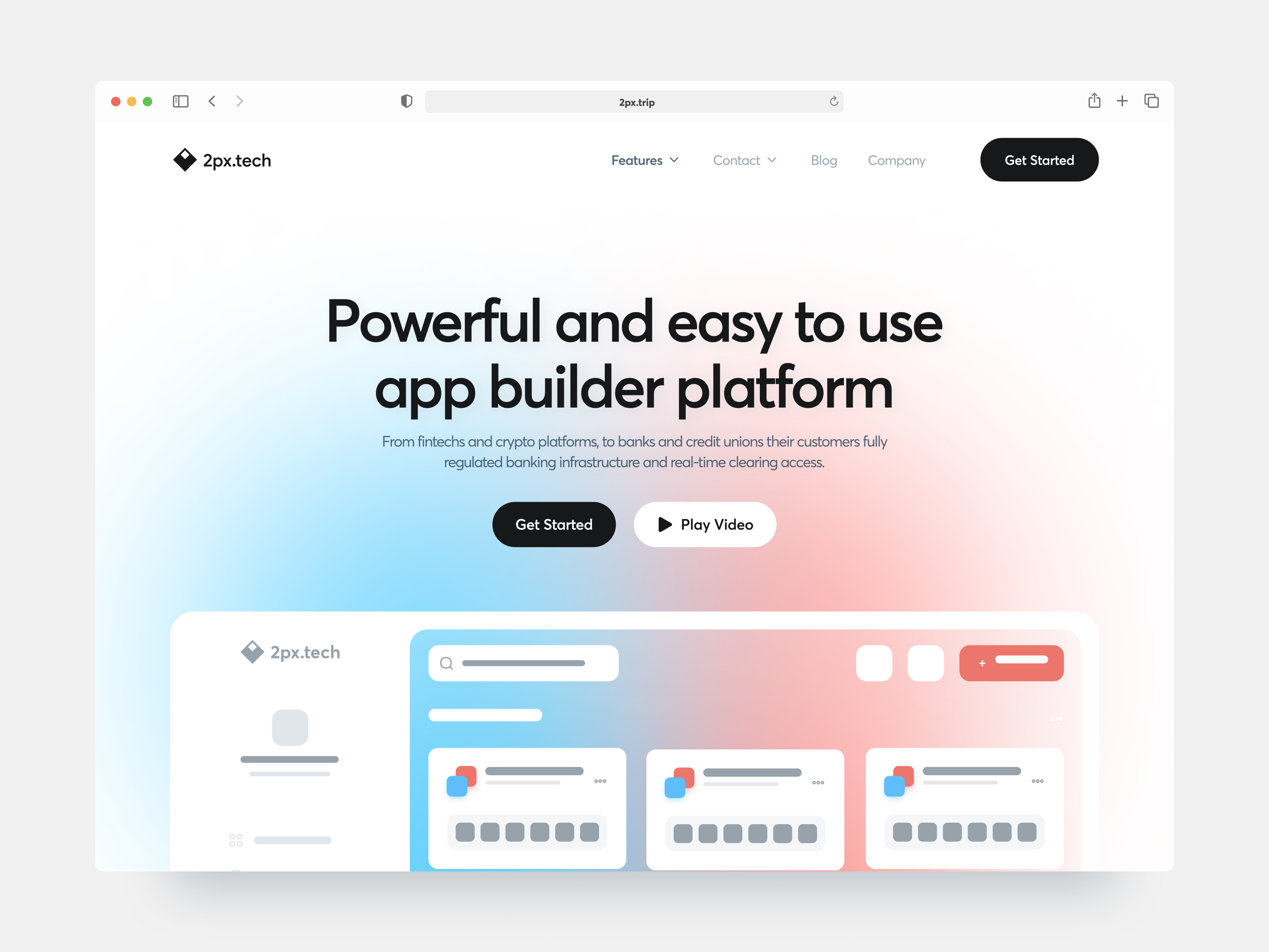Saas Website Header UI by Saber Ali for Squidx Agency on Dribbble