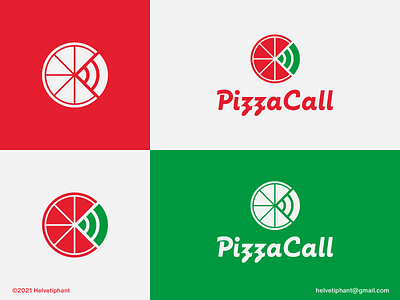 Pizzacall - logo concept brand design brand designer branding creative logo custom logo delivery service food app food delivery food logo icon logo logo design logo design concept logo designer logo inspiration logotype minimalist logo modern logo pizza logo typography