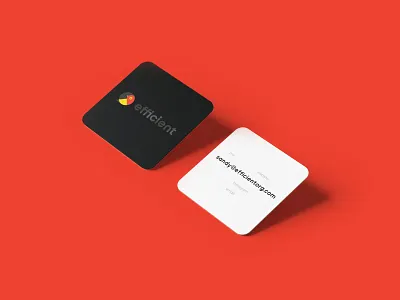 Creative Square Business Card Design graphic design