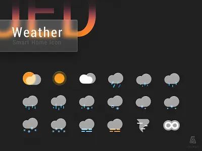 weather design illustration ui