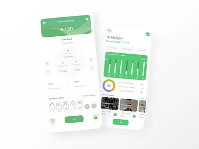 Life Habits minimal mobile ui uidesign uiux user experience user interface userinterface