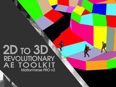 Mountain Projection Preview SQ 2d to 3d 3d camera 3d projection after effects camera camera projection envato parallax photo animation videohive