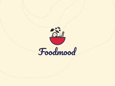 Foodmood Logo Design & Animation animation app brand branding food idenity logo