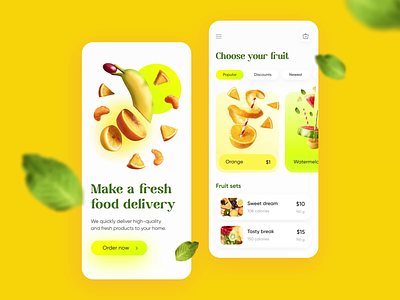 Farmer App animated animation design desire agency food food delivery fresh fresh food fruit fruits graphic design interface mobile mobile app motion motion design motion graphics ui user interface