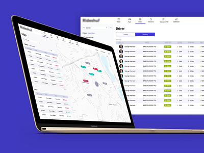 Desktop for fleet desktop drivers fleets look and feel map ui ux vehicle