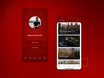 Food ordering and delivery app animation book a table food app food delivery food delivery service food order food order app illustrator mobile app mobile app design mobile application mobile design mobile ui order payment principle restaurant restaurant app sketch uiux