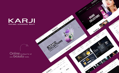 KARJI Web Dev e commerce web ui website