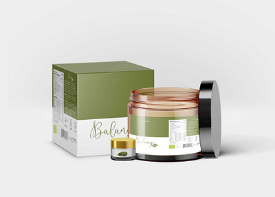 Hair Beauty Cream Jar Mockup animation branding design graphic design illustration illustrator typography vector web website