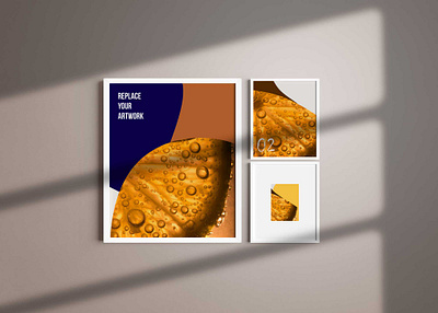 Free Realistic Poster Frame Mockup download mockup mockup mockups psd