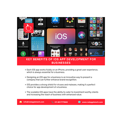 Key Benefits Of iOS App Development For Businesses appdevelopment iosappdevelopment mobileappdesign