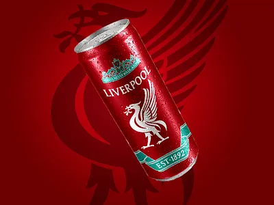 If PL teams were soft drinks. Liverpool branding design football football club graphic design liverpool liverpoolfc logo mockup sport ui design