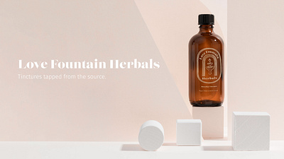 love fountain herbals branding adobe adobe photoshop advertising berlin branding branding and identity design graphic design illustrator logo logo design logo design branding logodesign poster tinctures typography