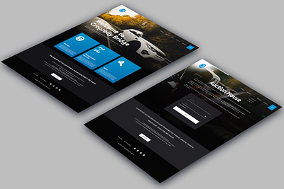 Ui Landing page brand identity business logo business logo design landing page