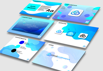icloud brand guideline branding landing page