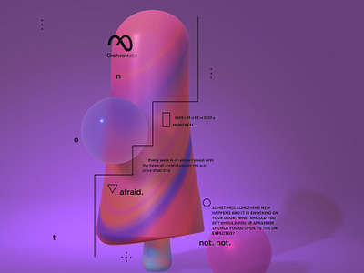 This is an arrow, not a mushroom 3d 3d spline brand identity branding identity designer illustration mobile product design